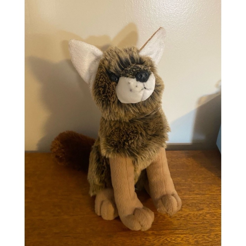 Wildlife Artists - Realistic Coyote Dog Pup Brown Plush